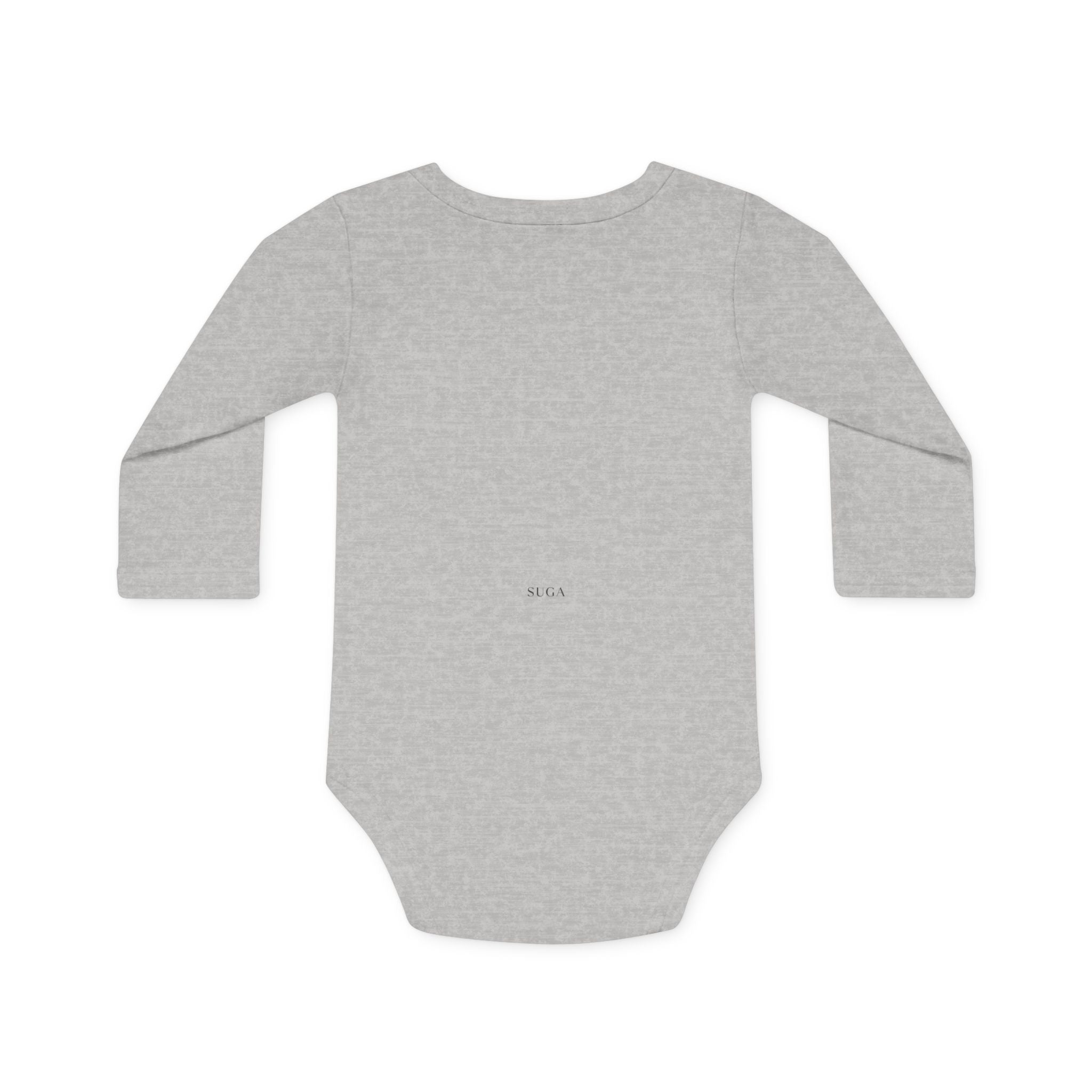 Baby Bodysuit — "Freshly Baked" Croissant Organic Long-Sleeve